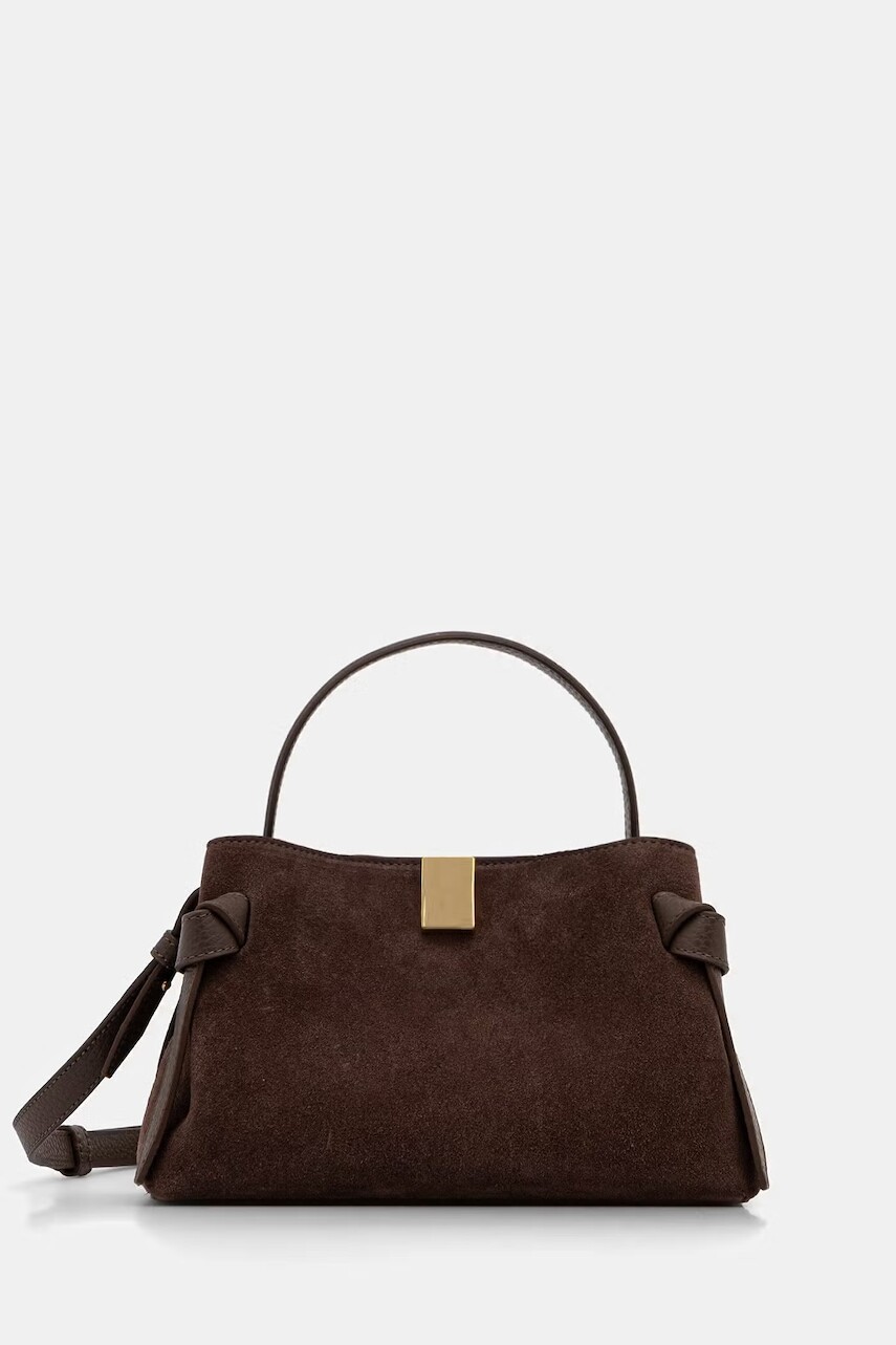 Yuzefi crossbody kabelka dámska semišová GYOZA MINI