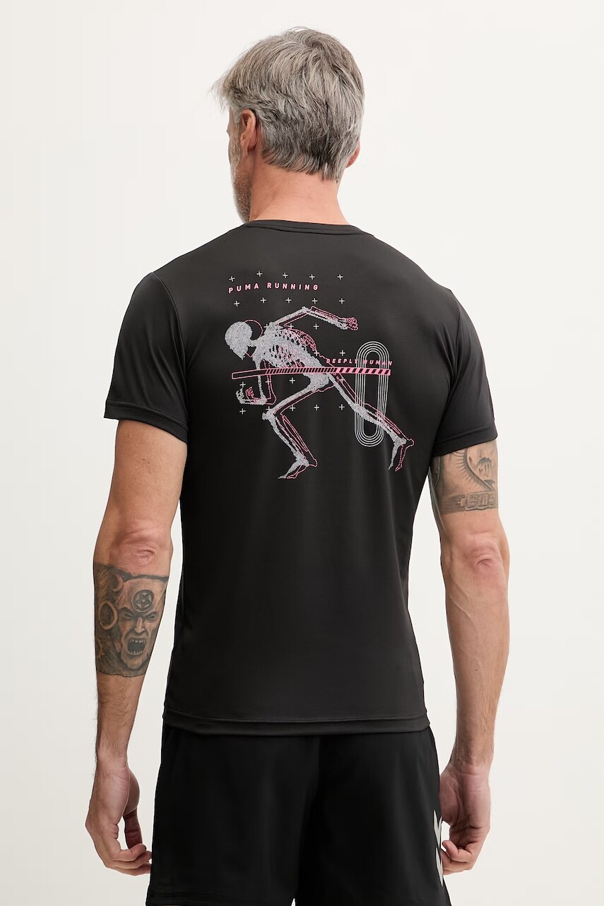 Puma tréningové tričko pánske Illustration Graphic