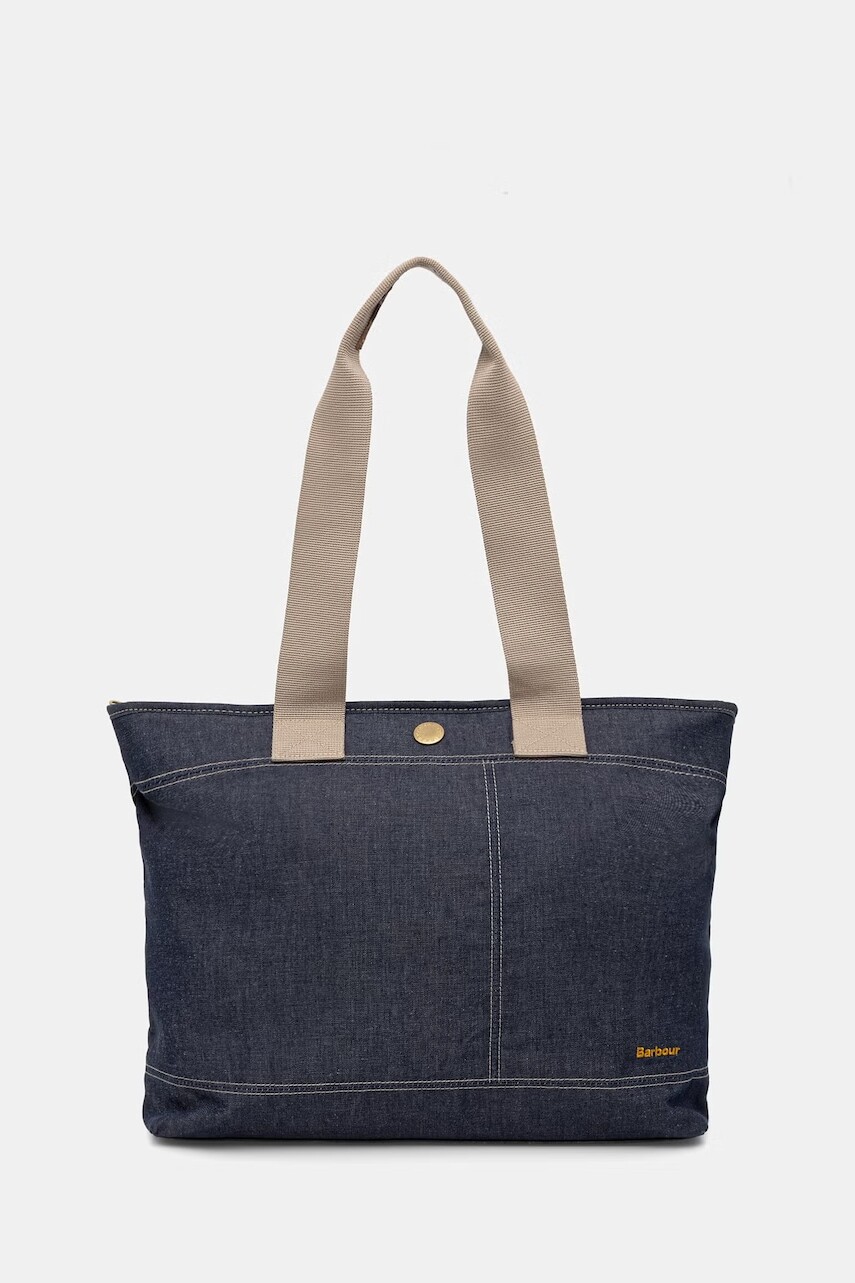 Barbour kabelka typu shopper dámska rifľová Mya