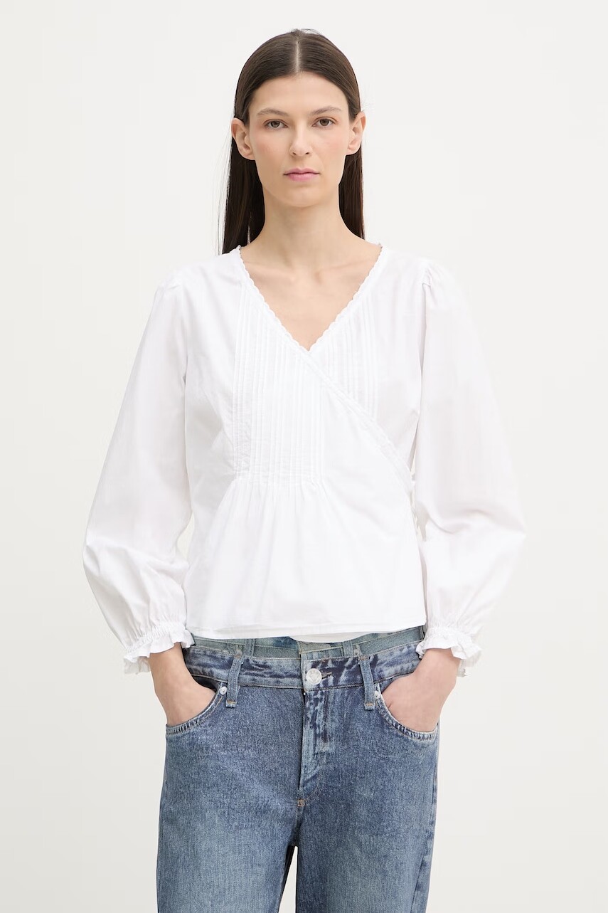 Levi's zavinovacia blúzka dámska bavlnená SOLEIL WRAP