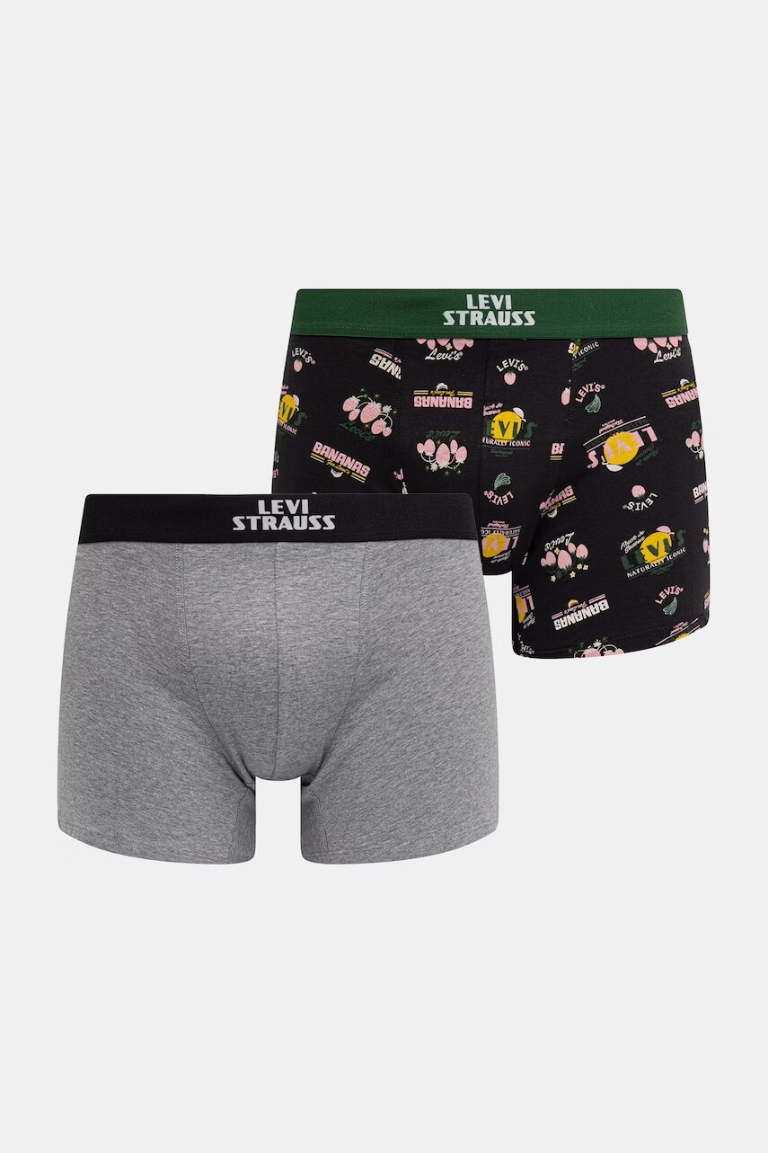 Levi's boxerky dámske bavlnené s elastanom 2-pak