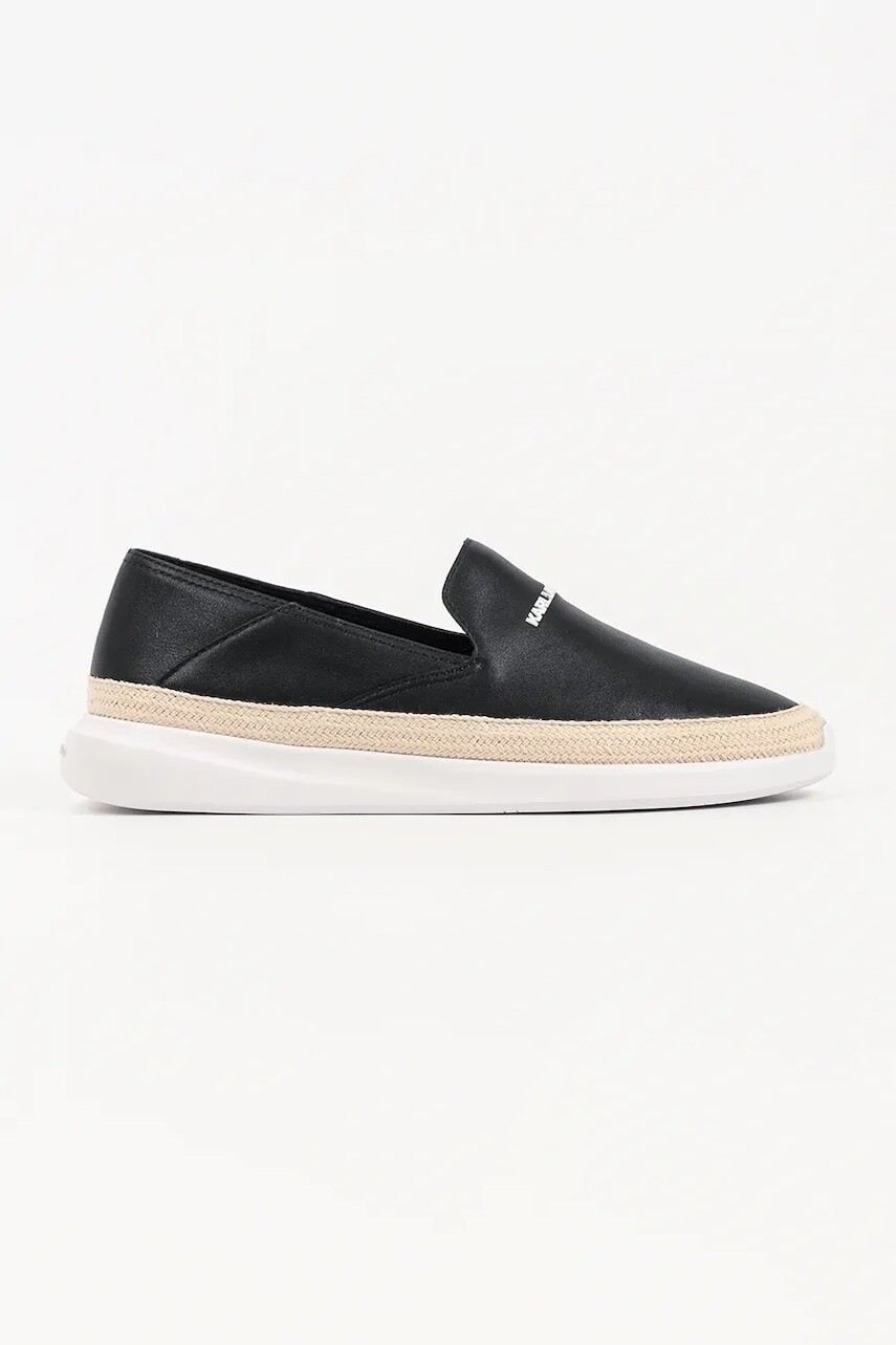 Karl Lagerfeld pánske kožené espadrilky Helios