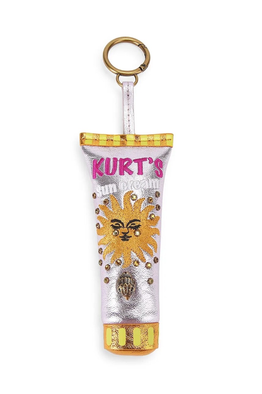 Kurt Geiger London prívesok dámsky kožený Sunscren Charm