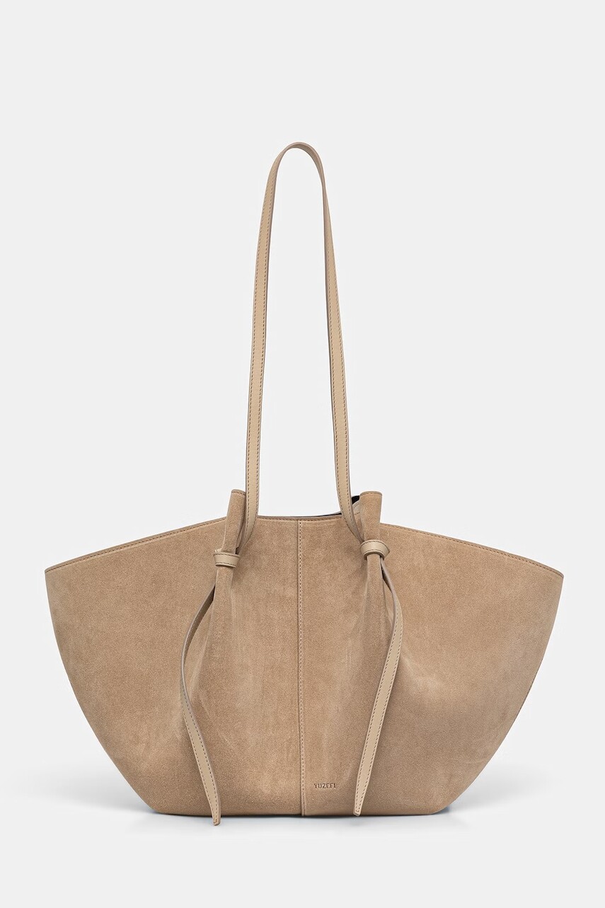 Yuzefi kabelka typu shopper dámska semišová LARGE MOCHI