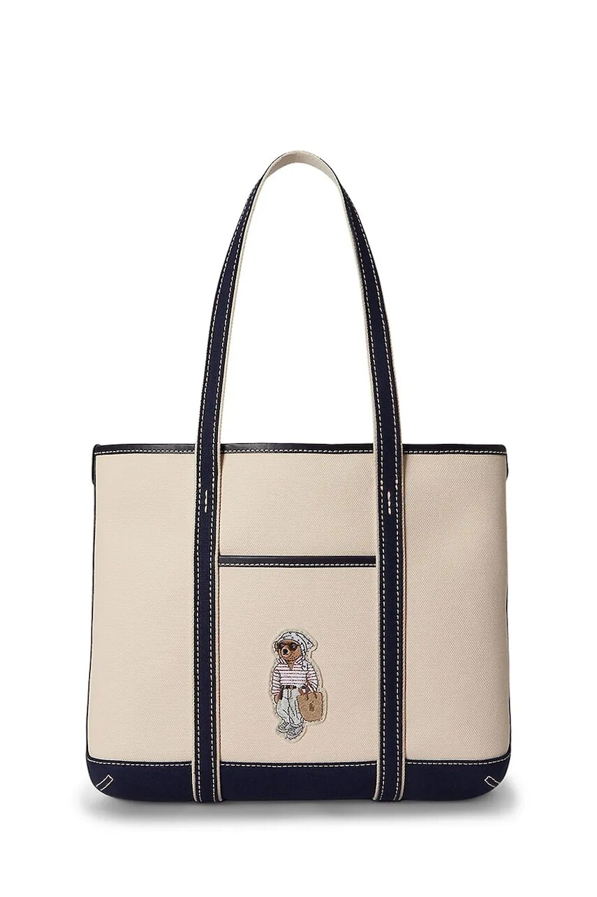 Polo Ralph Lauren kabelka typu tote dámska bavlnená