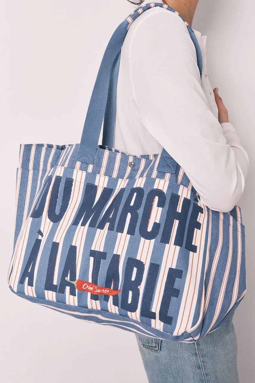 women'secret kabelka typu tote dámska bavlnená