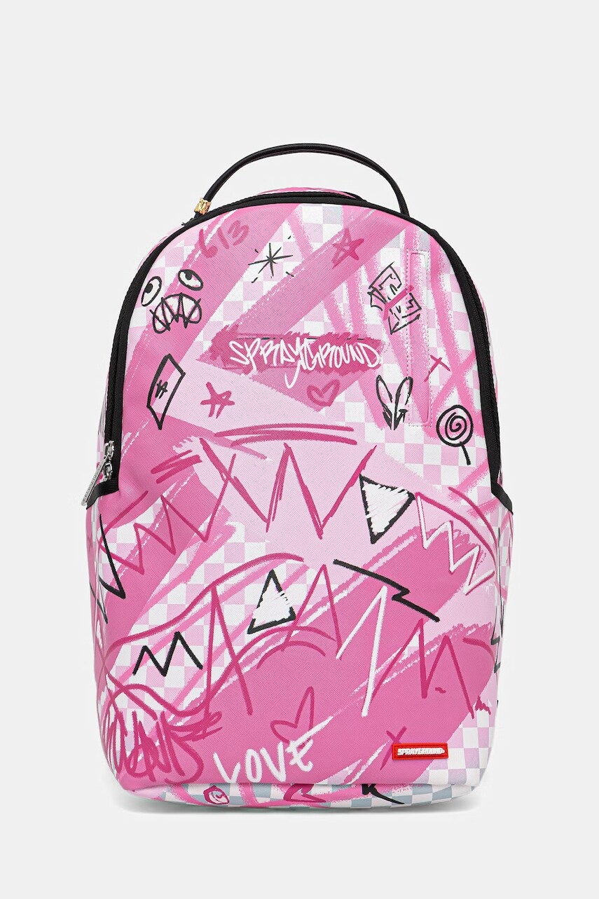 Sprayground školský ruksak dámsky z imitácie semišu