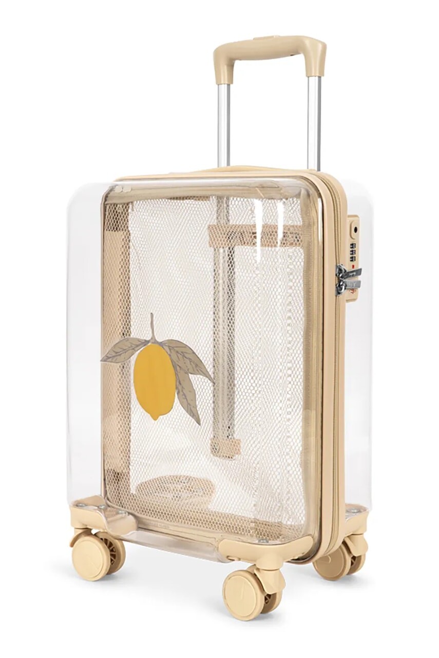 Konges Sløjd kufor TRANSPARENT TRAVEL SUITCASE