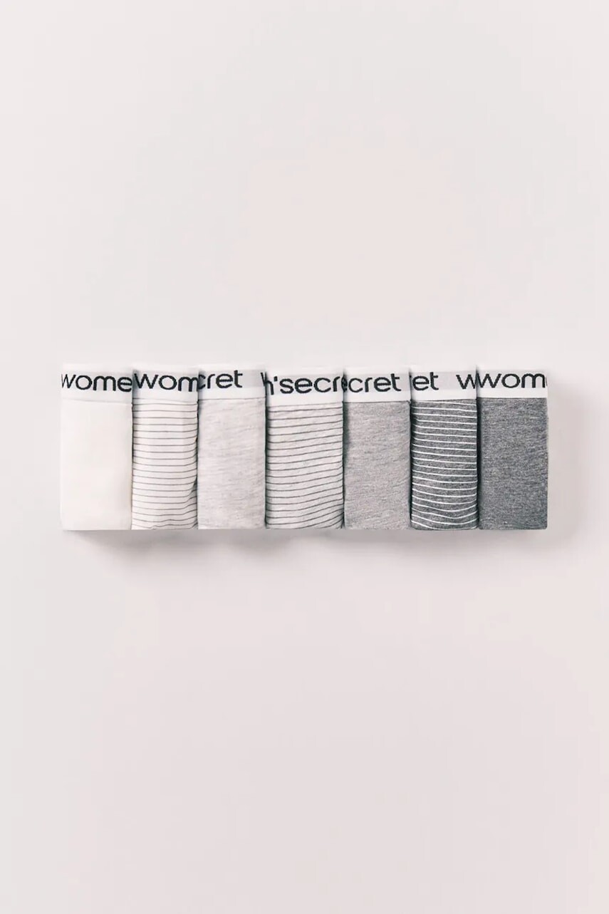 women'secret tangá dámske bavlnené 7-pack