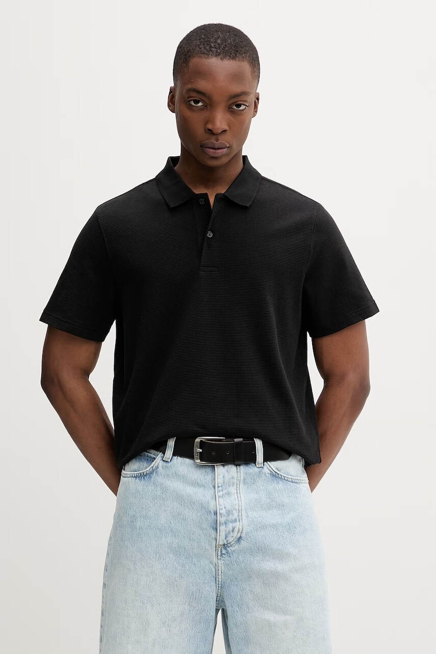 Tommy Jeans polo tričko pánske s bavlnou