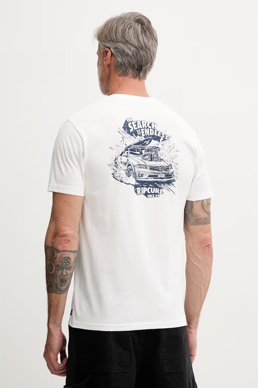 Rip Curl tričko pánske bavlnené KEEP ON TRUCKING