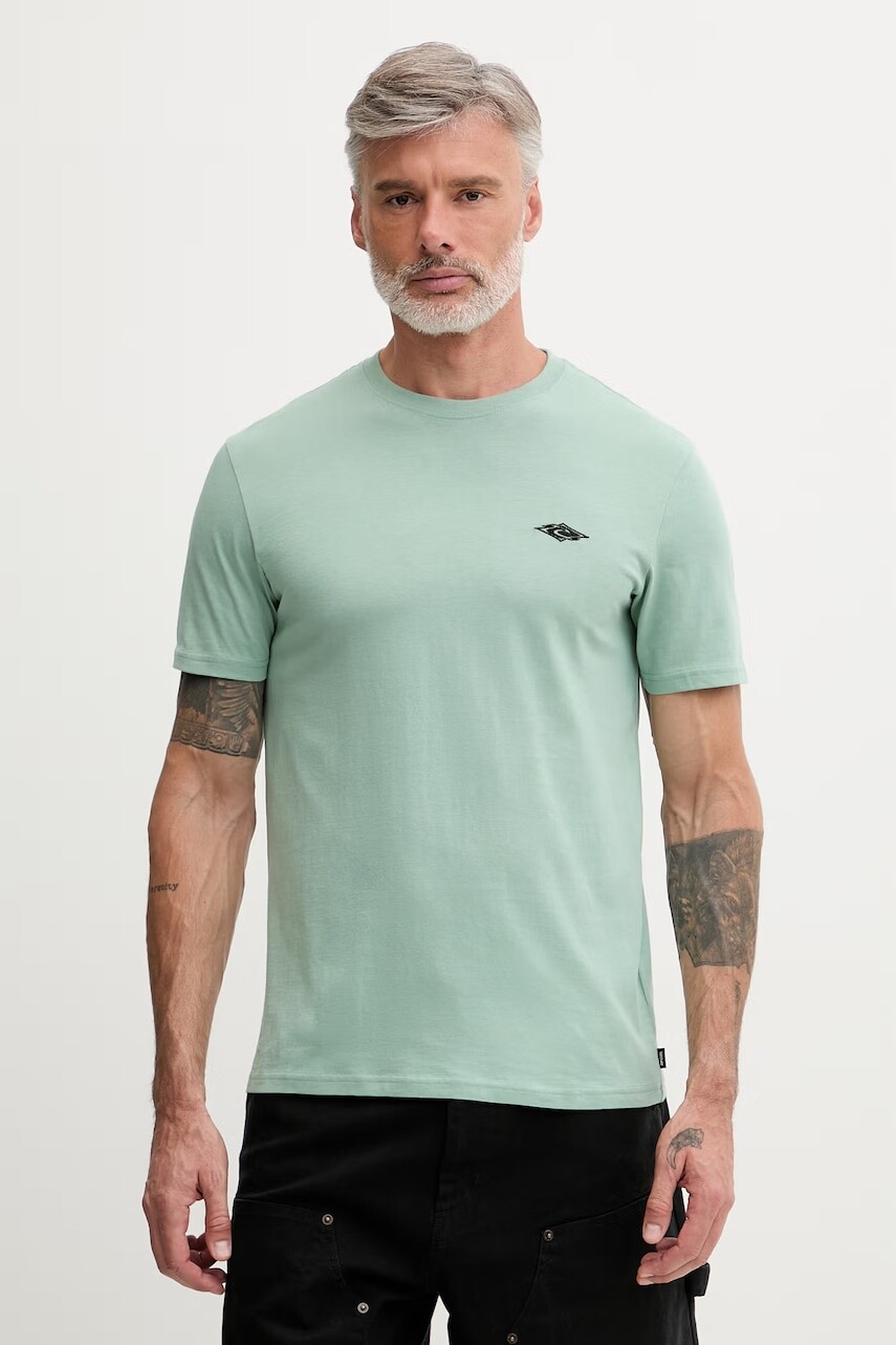 Rip Curl tričko pánske bavlnené STREAMLINE EMBROID TEE