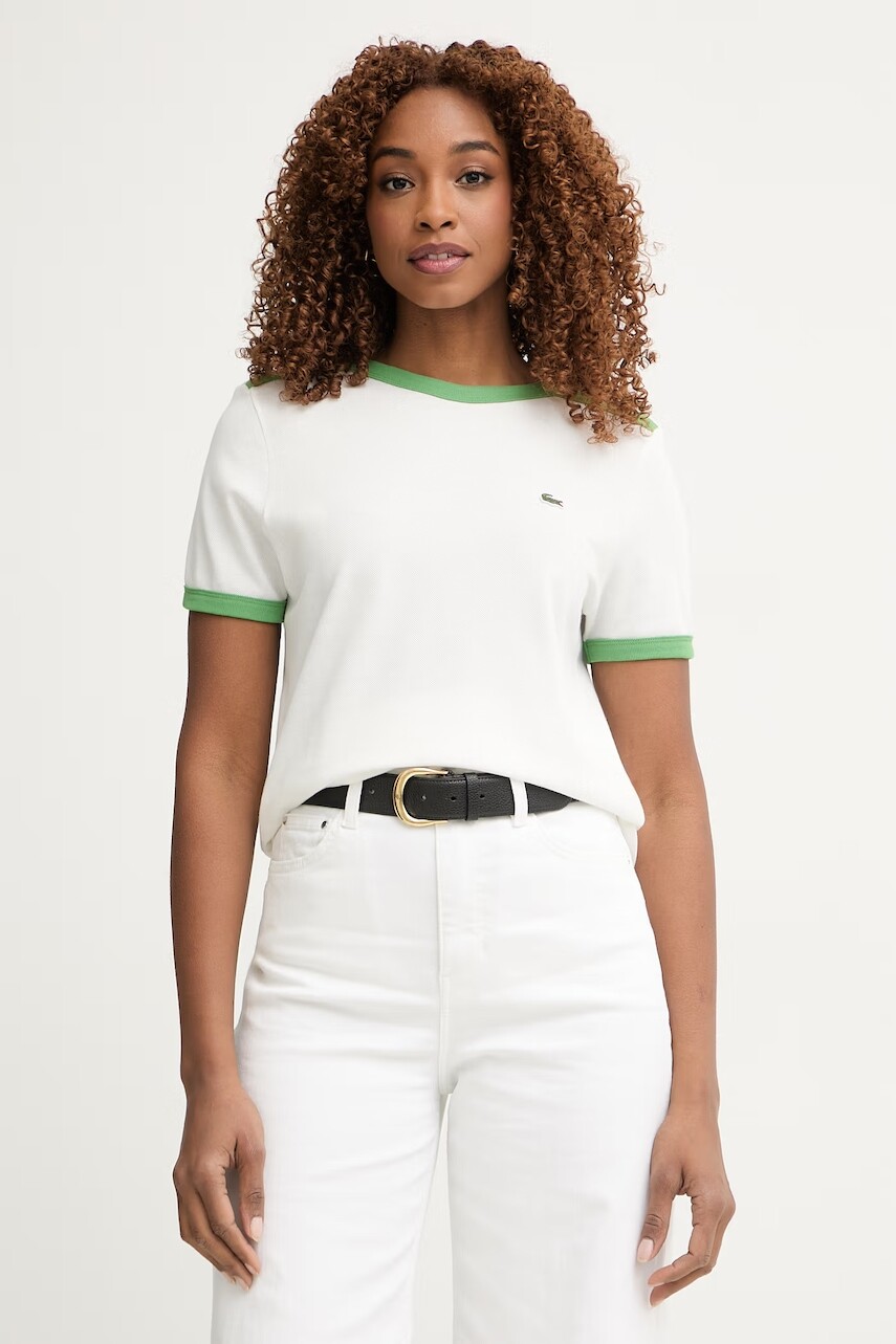 Lacoste tričko dámske bavlnené