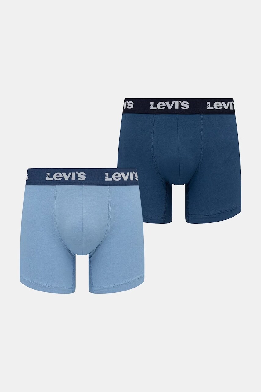 Levi's boxerky pánske s bavlnou 2-pak