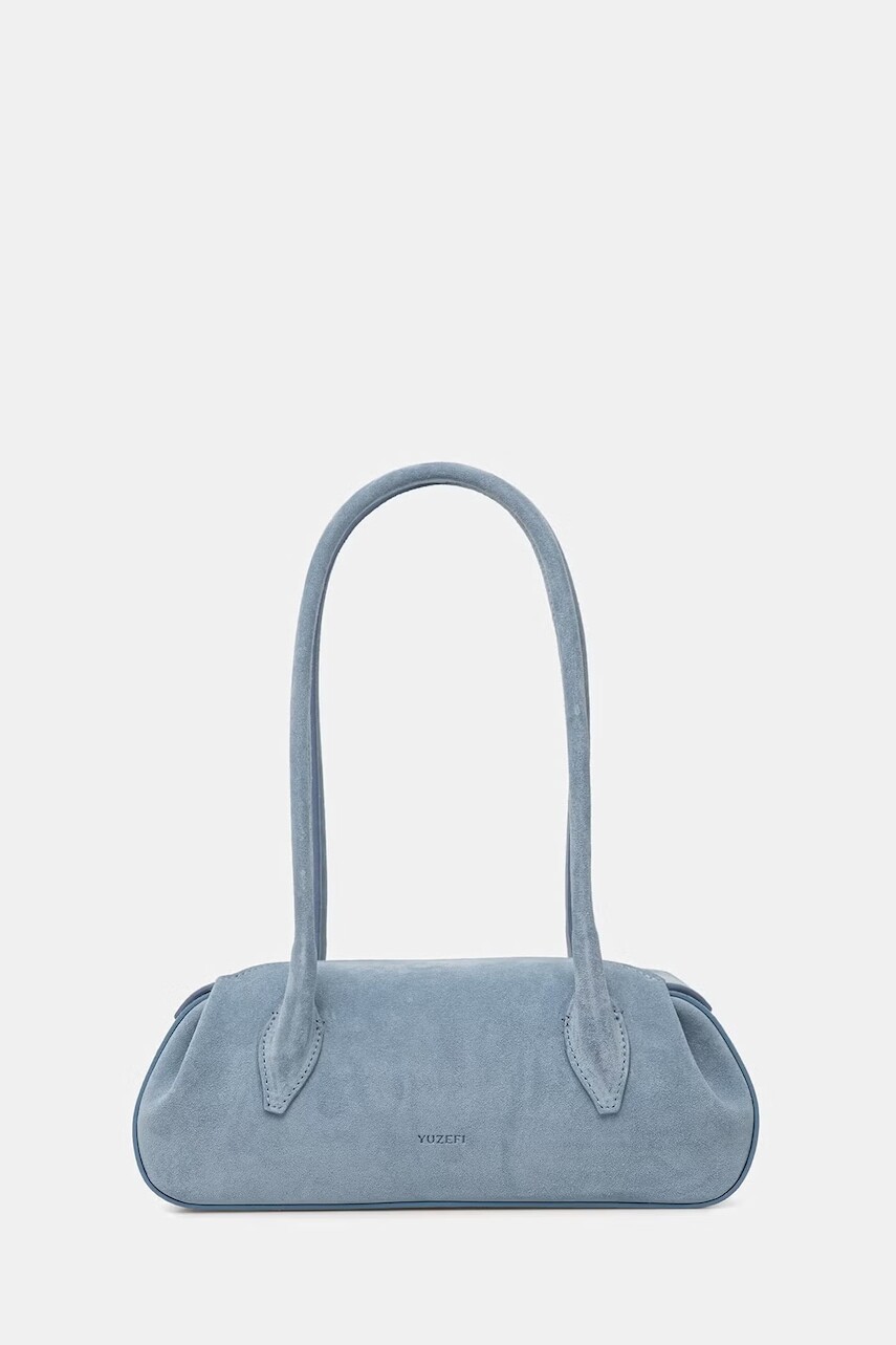 Yuzefi kabelka typu baguette dámska semišová OYSTER SHOULDER BAG MINI