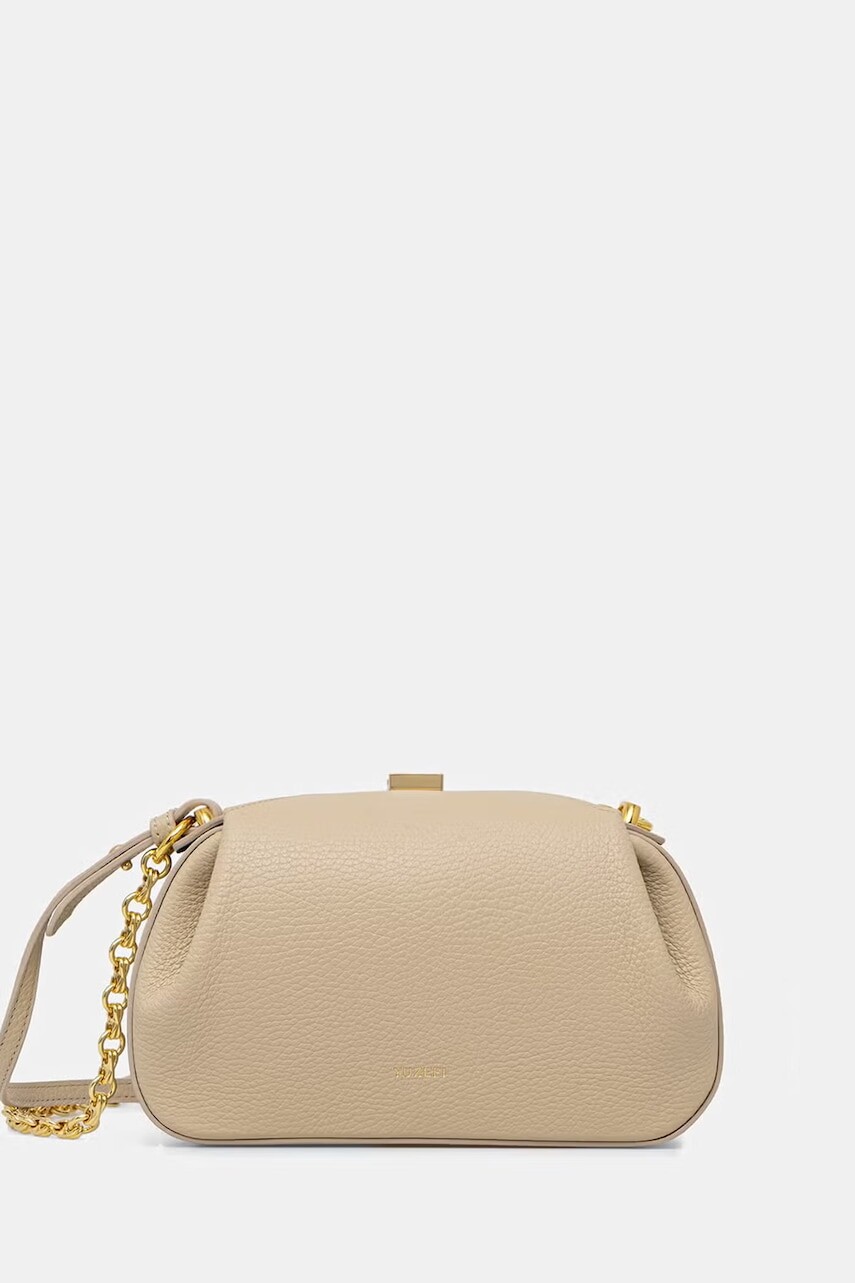 Yuzefi kabelka dámska kožená OYSTER CLUTCH MINI