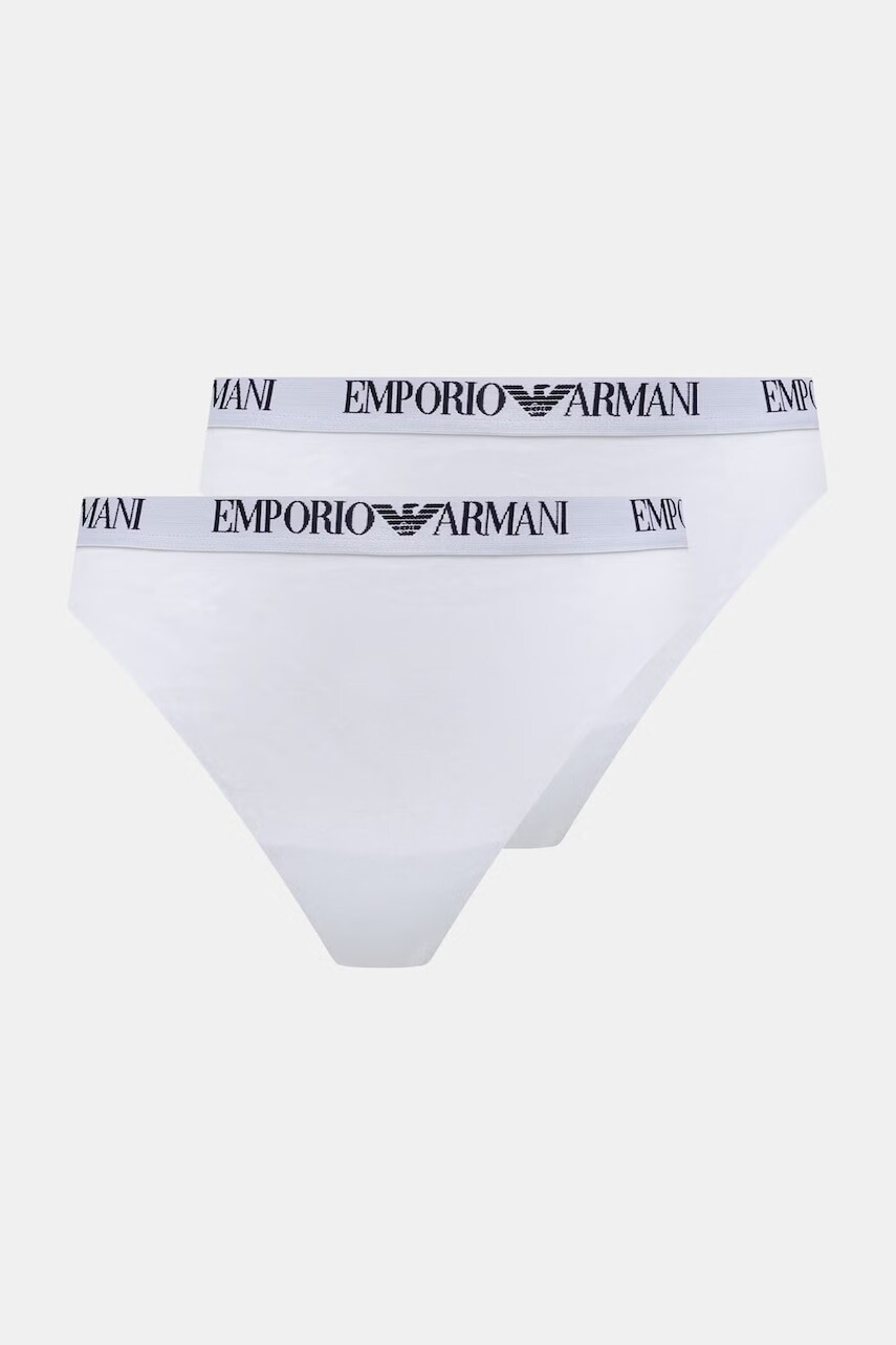 Emporio Armani Underwear nohavičky dámske s bavlnou 2-pack