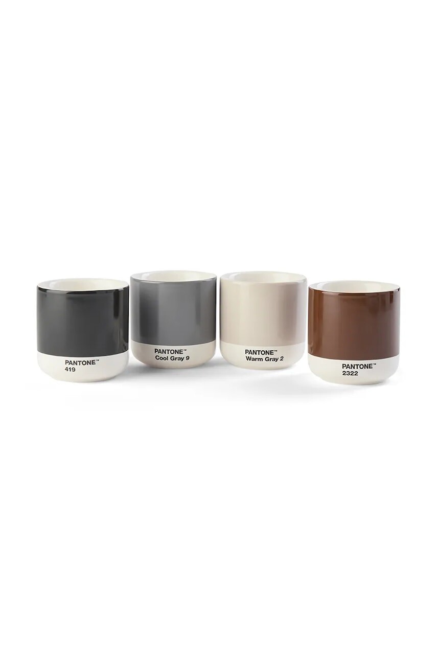 Pantone sada hrnčekov vyrobená z porcelánu