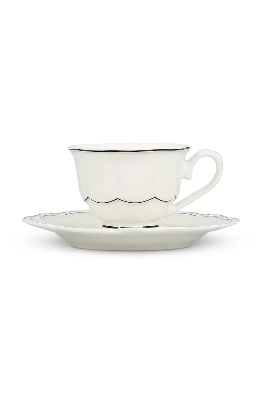 S|P Collection sada šálok s podstavcom z glazovaného porcelánu 80 ml