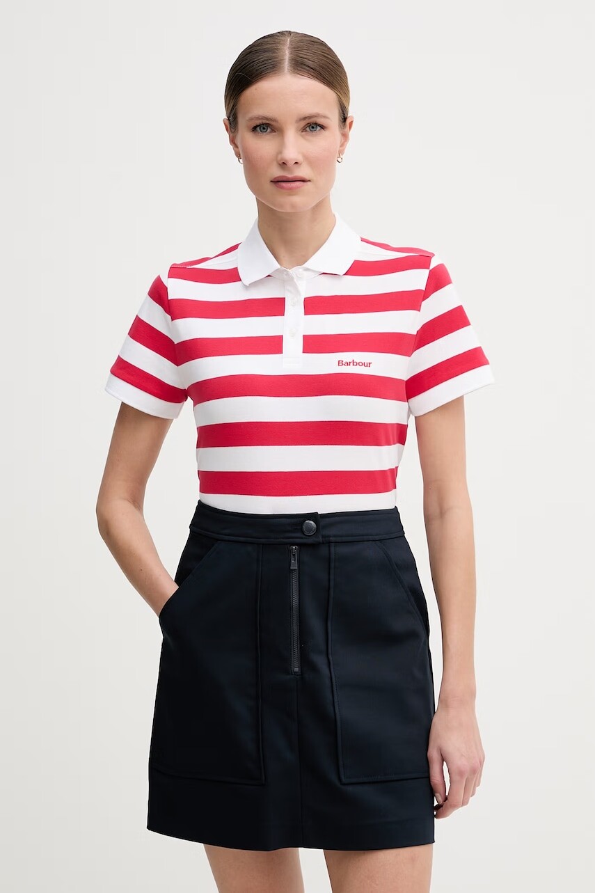 Barbour polo tričko dámske bavlnené Ashbourne