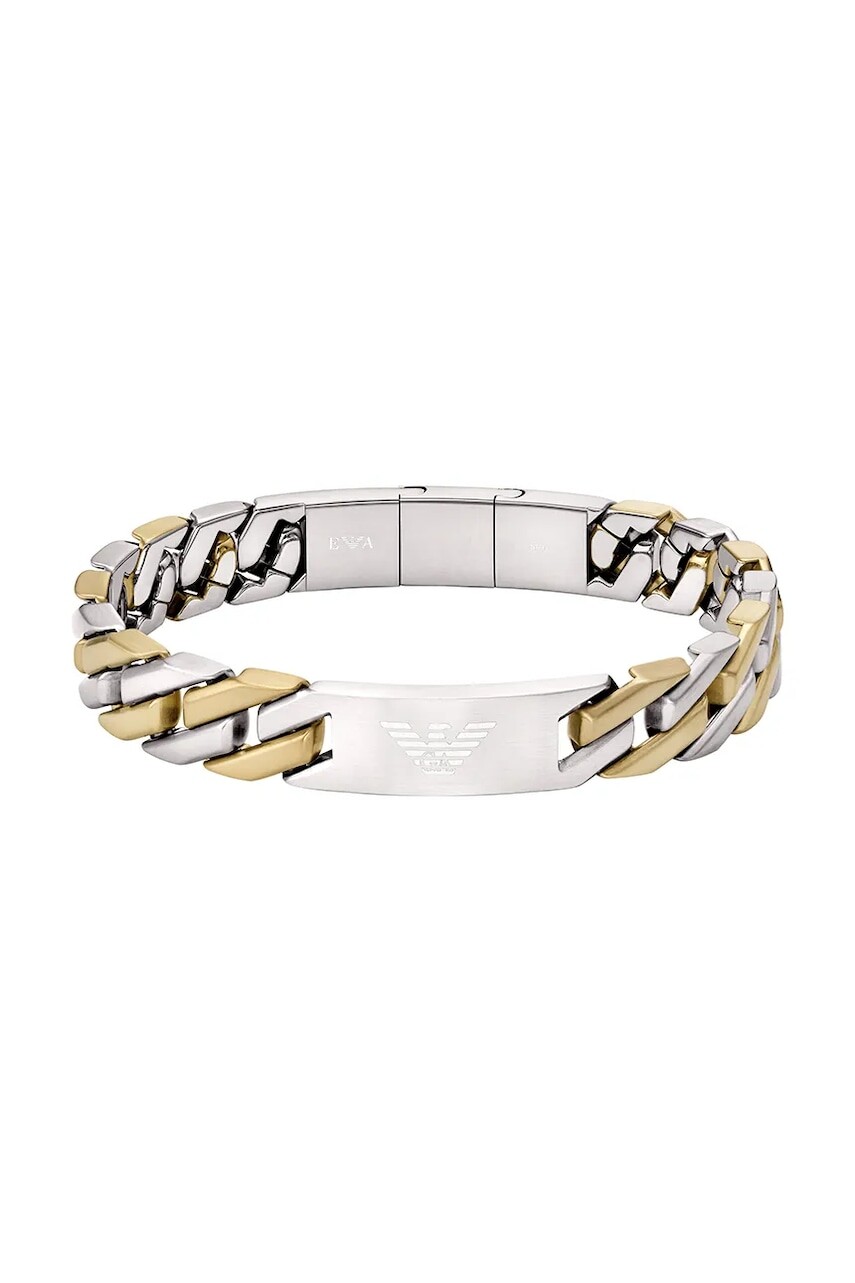 Emporio Armani náramok pánsky zo šľachtenej ocele Eagle Logo