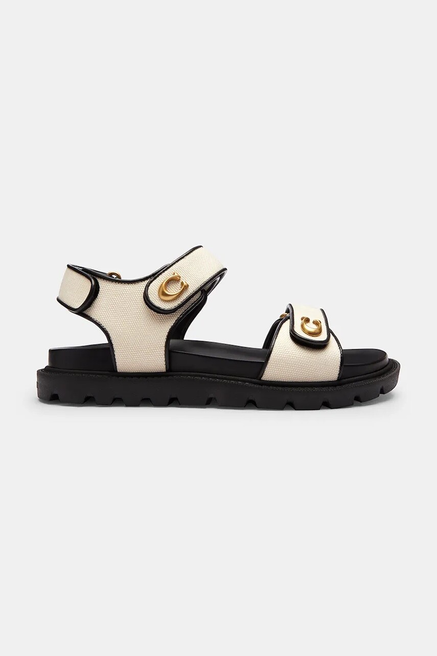 Coach sandále dámske Brynn Canvas Sandal