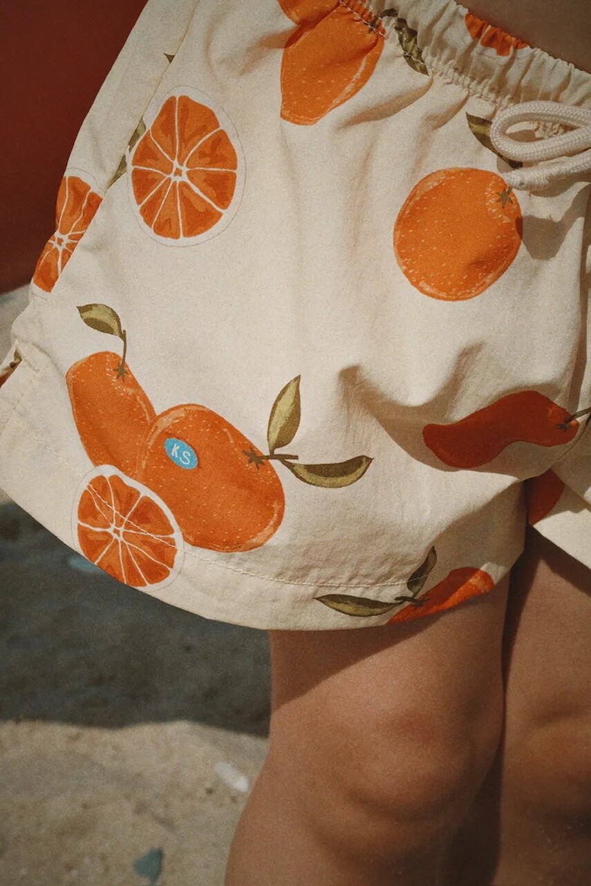 Konges Sløjd plavkové šortky detské POMIO SHORT SWIM SHORTS GRS