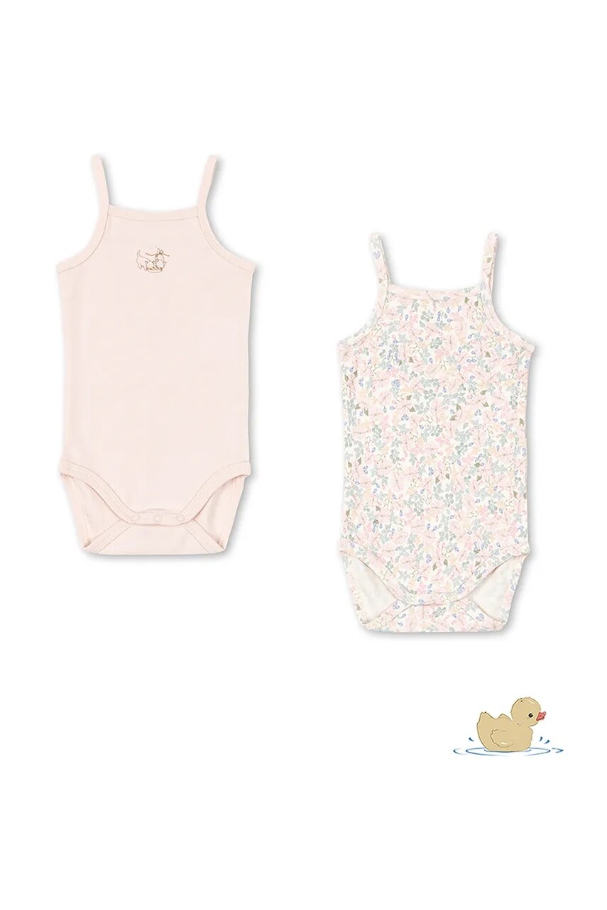 Fanga Fontana body dojčenské bavlnené FIO 2 PACK STRAP BODY OCS 2-pak