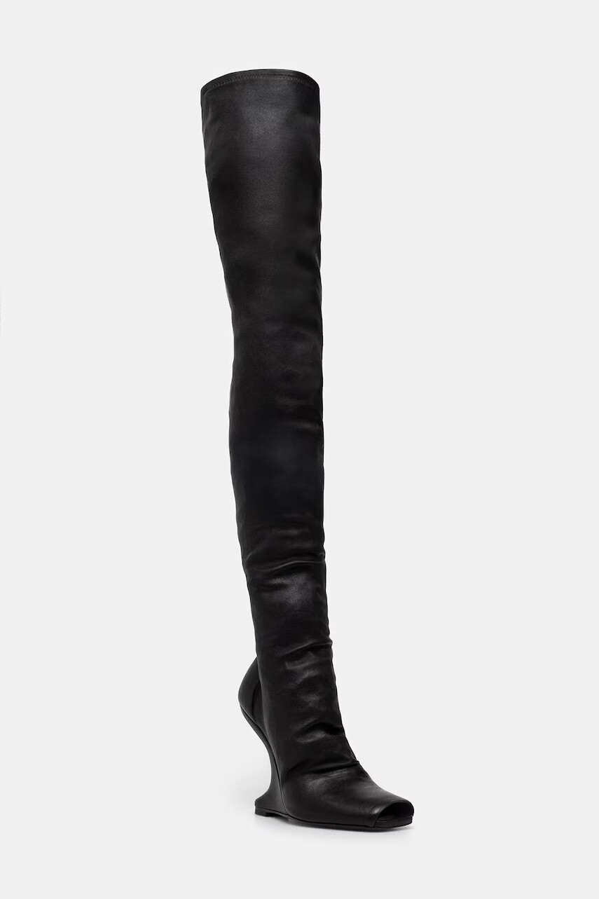 Rick Owens Lilies čižmy dámske kožené Cantilever 11