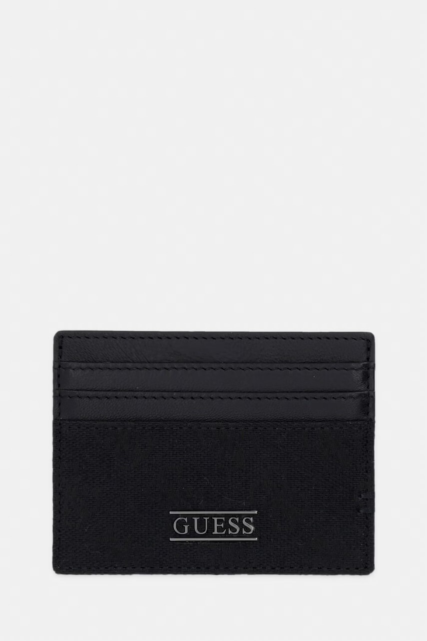 Guess puzdro na karty pánske kožené BOSTON