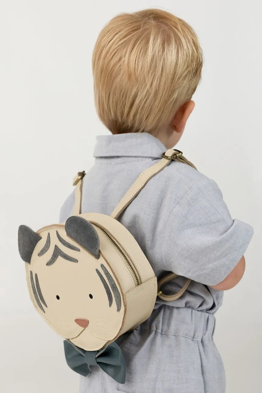 Donsje ruksak detský kožený Tendo Backpack Festive White Tiger