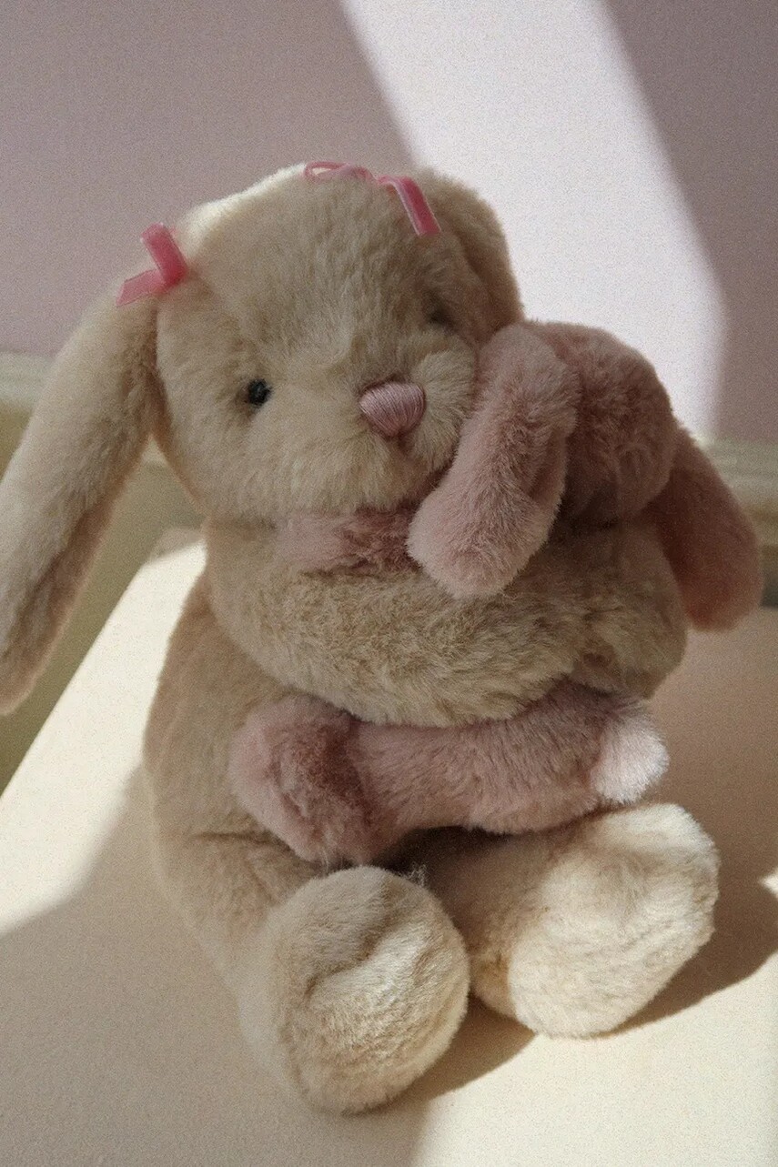 Konges Sløjd plyšová hračka (mojkačik) detská BUNNY HUGS