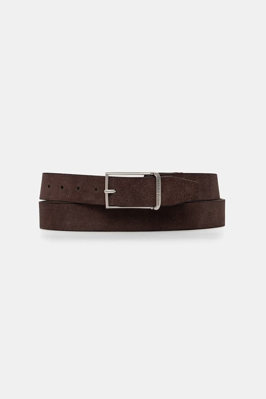 Armani Exchange opasok pánsky semišový
