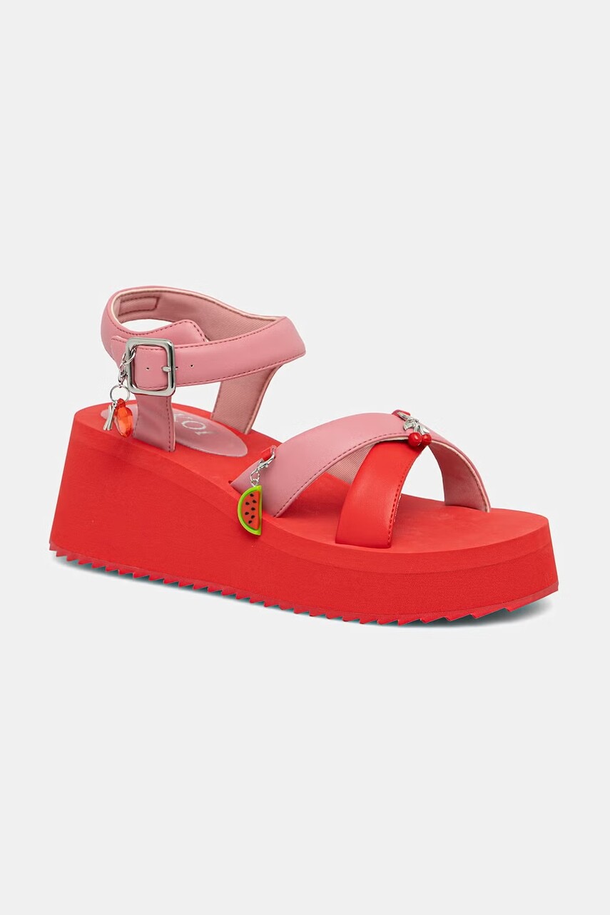 Koi Footwear sandále na platforme dámske Orchard Flatform Charm Sandals