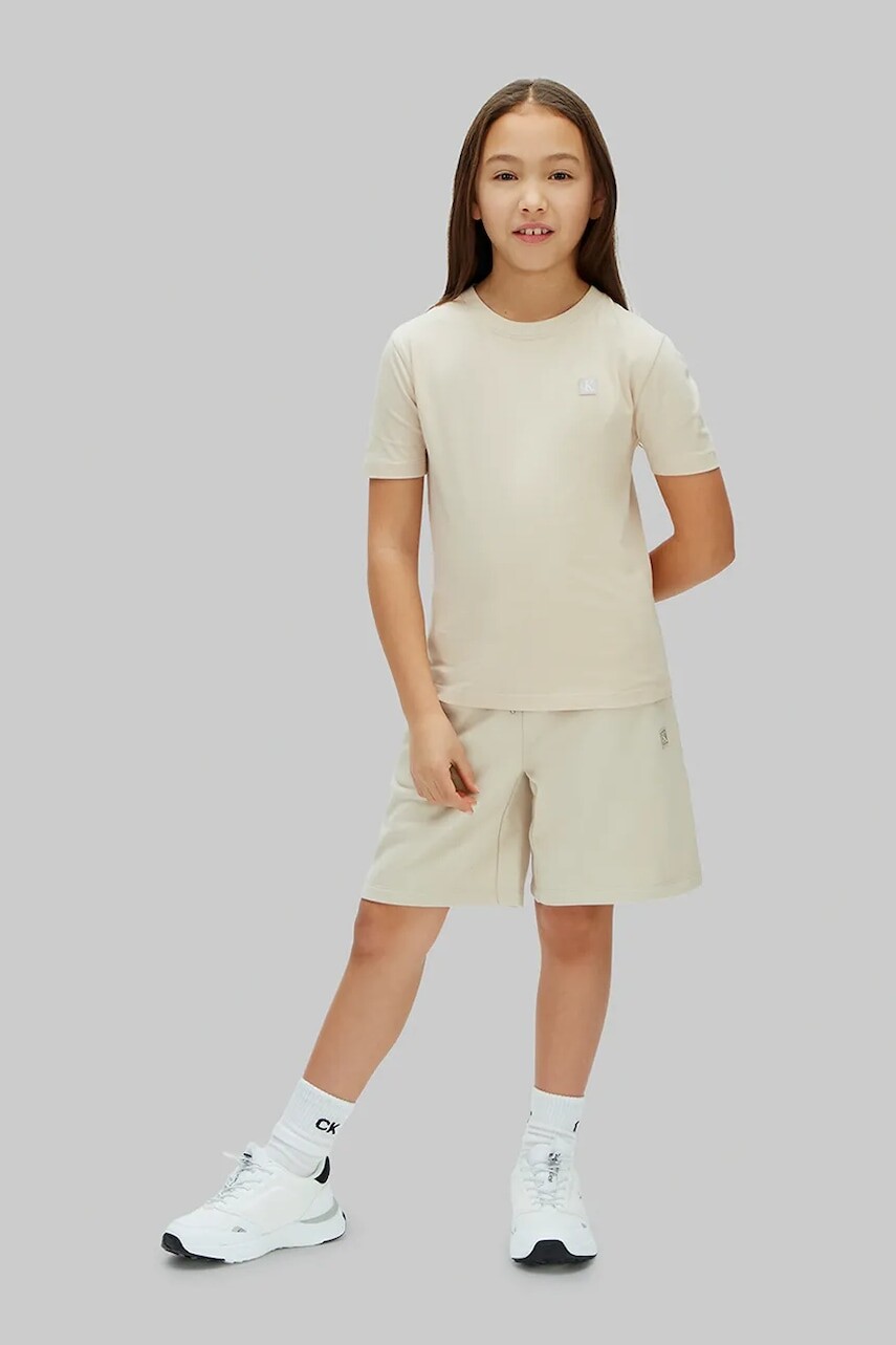 Calvin Klein Jeans teplákové šortky detské s bavlnou