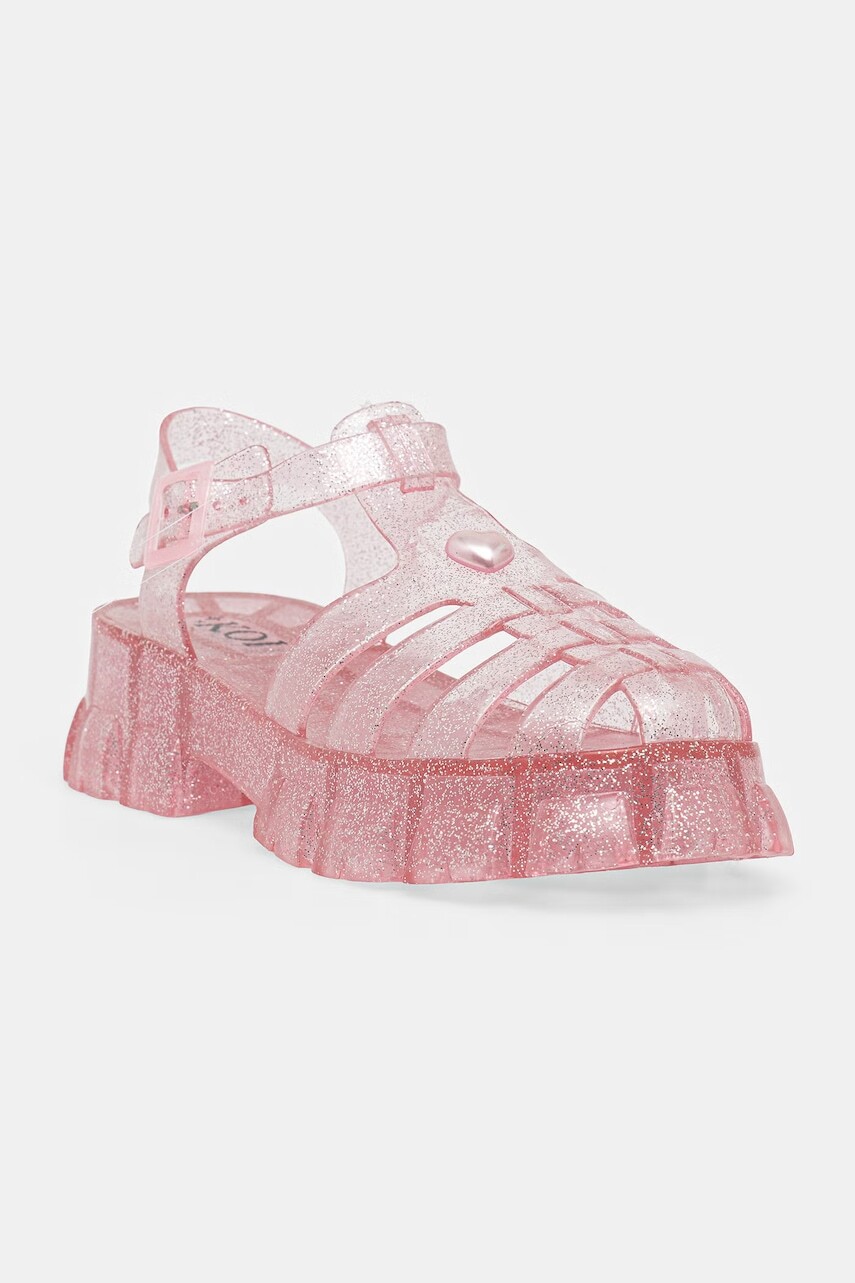 Koi Footwear sandále so zakrytými prstami dámske Sunbeam Heart Jelly Sandals