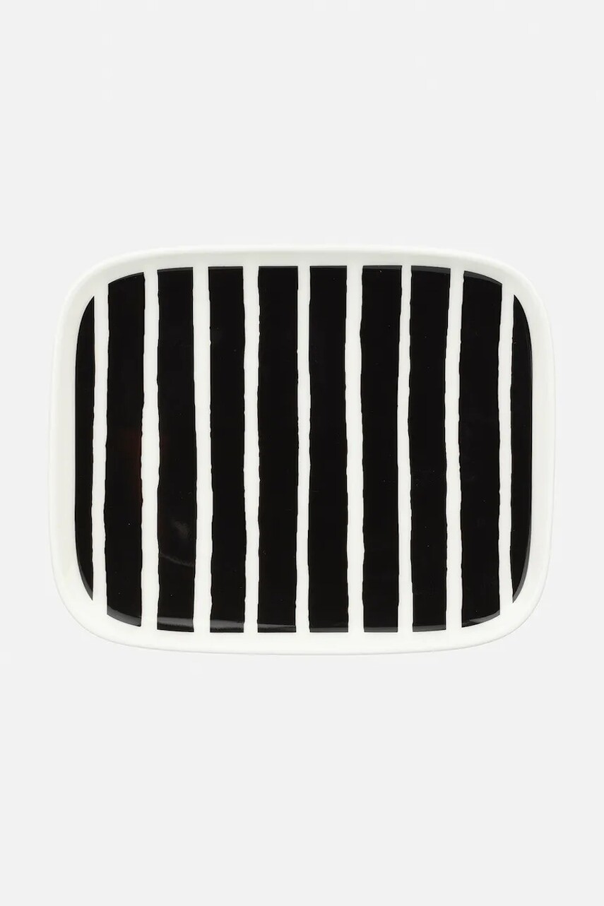 Marimekko tanier na servírovanie z kameniny 15 x 12cm