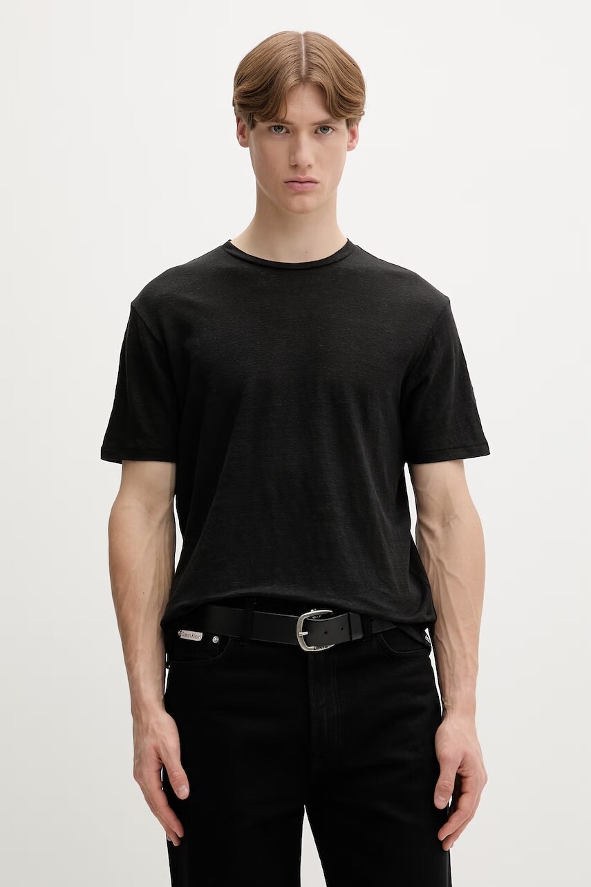 rag & bone tričko pánske ľanové