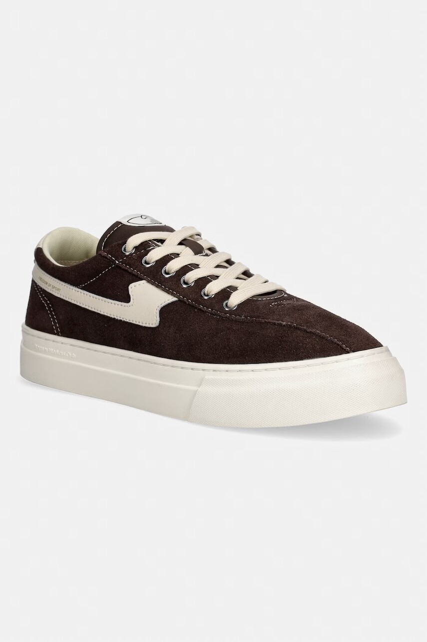 Stepney Workers Club DELLOW S-STRIKE SUEDE tenisky pánske kožené