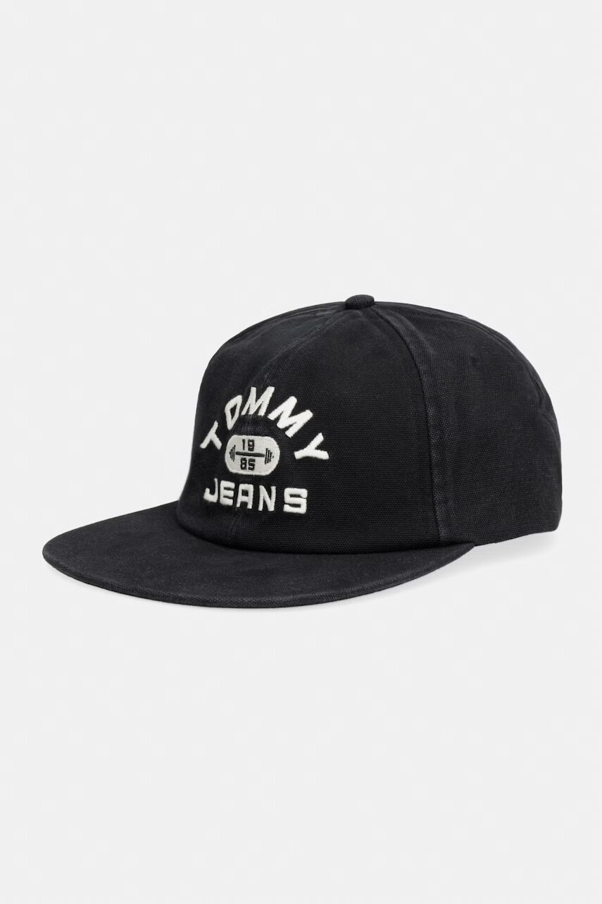Tommy Jeans čiapka so šiltom pánska bavlnená