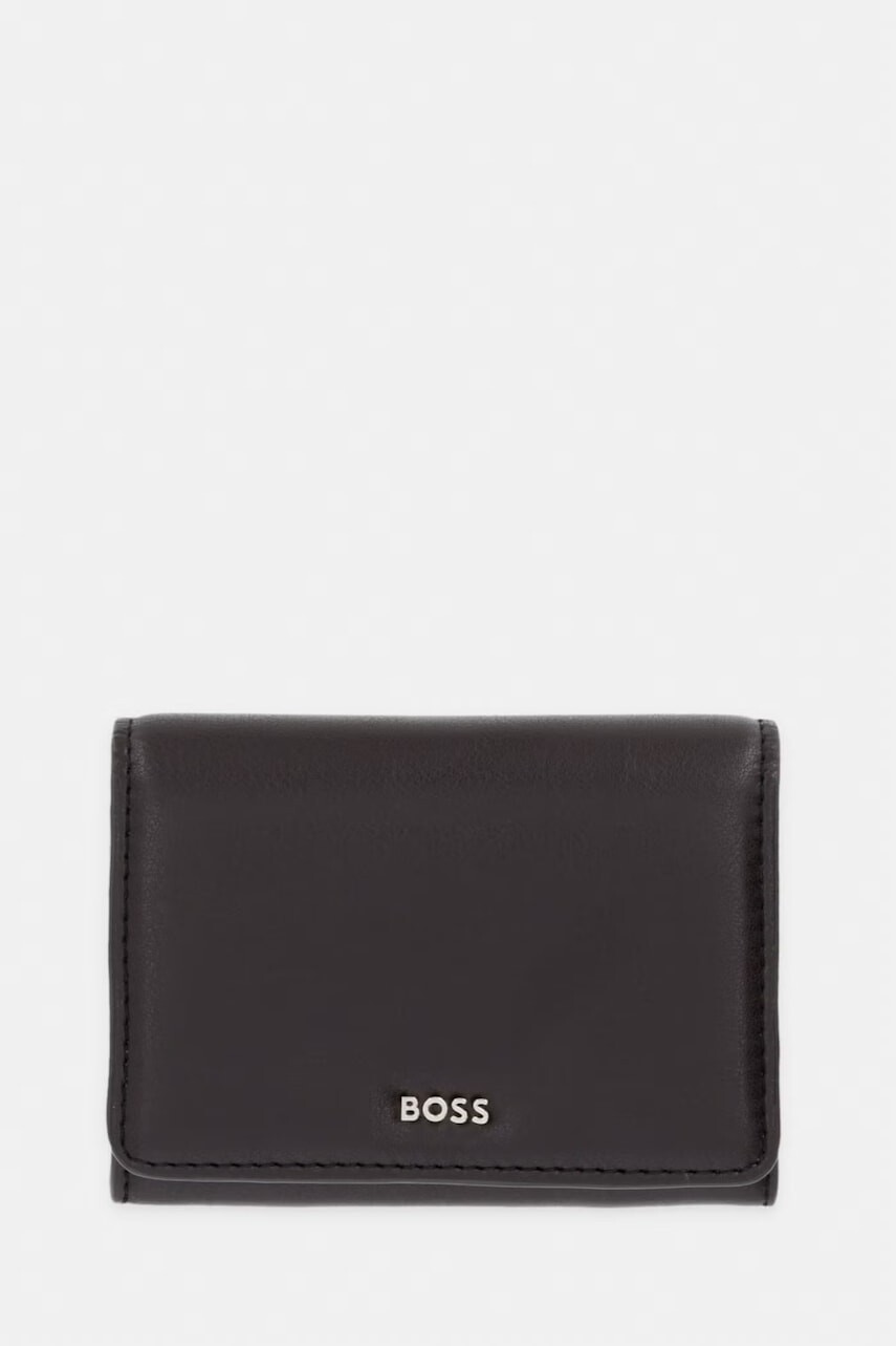 BOSS Peňaženka dámska kožená NUMAH Flap Cardholde