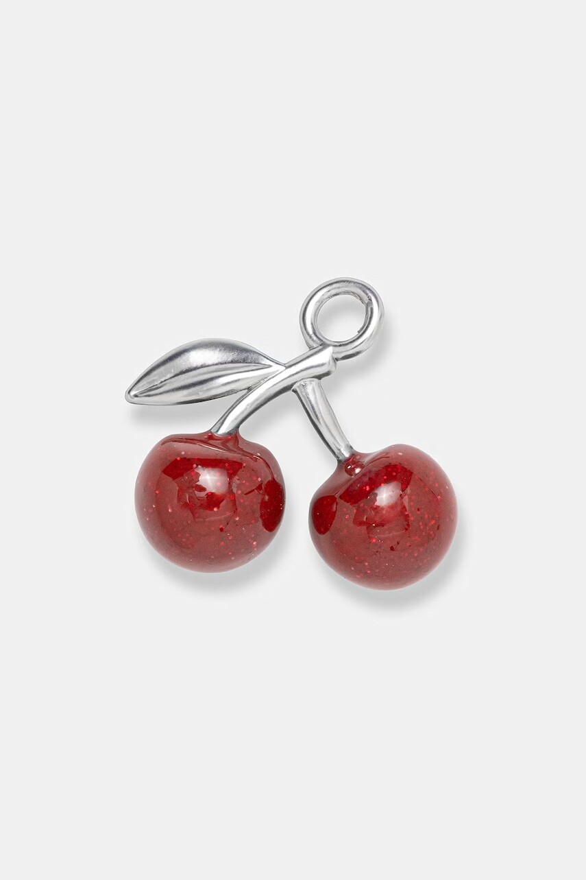 Coach ozdobný prívesok dámsky kovový Cherry Shoe Charm