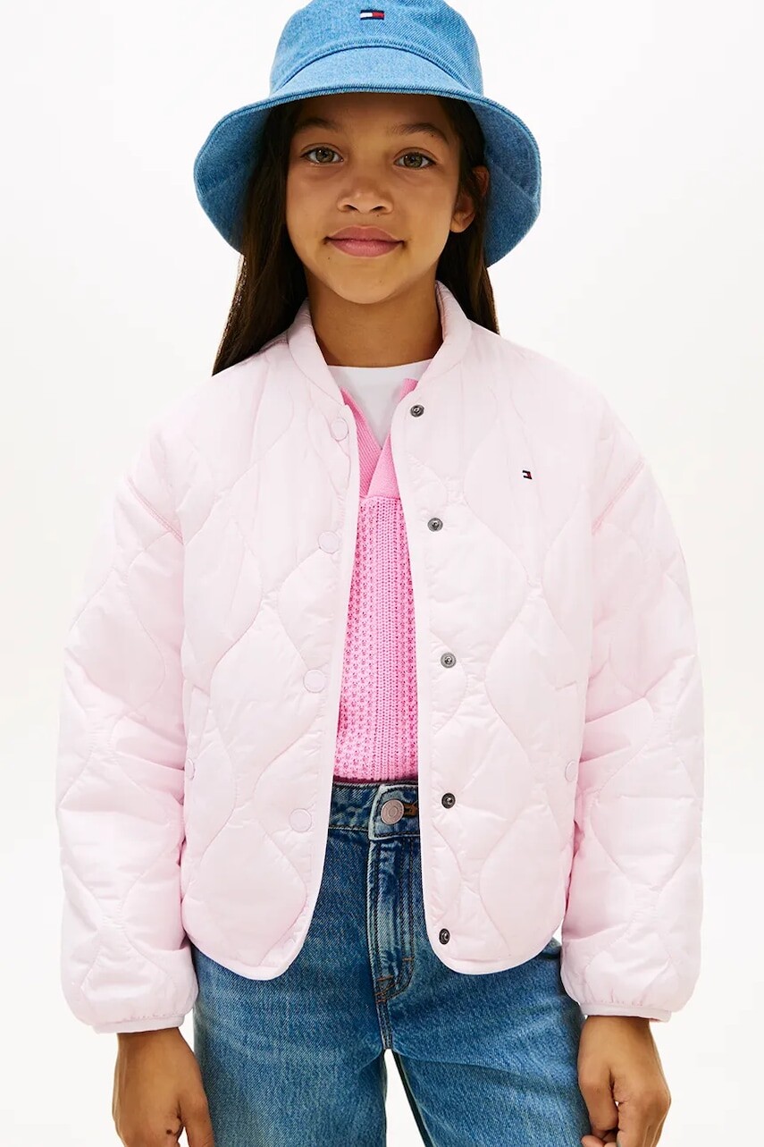 Tommy Hilfiger prešívaná bunda detská