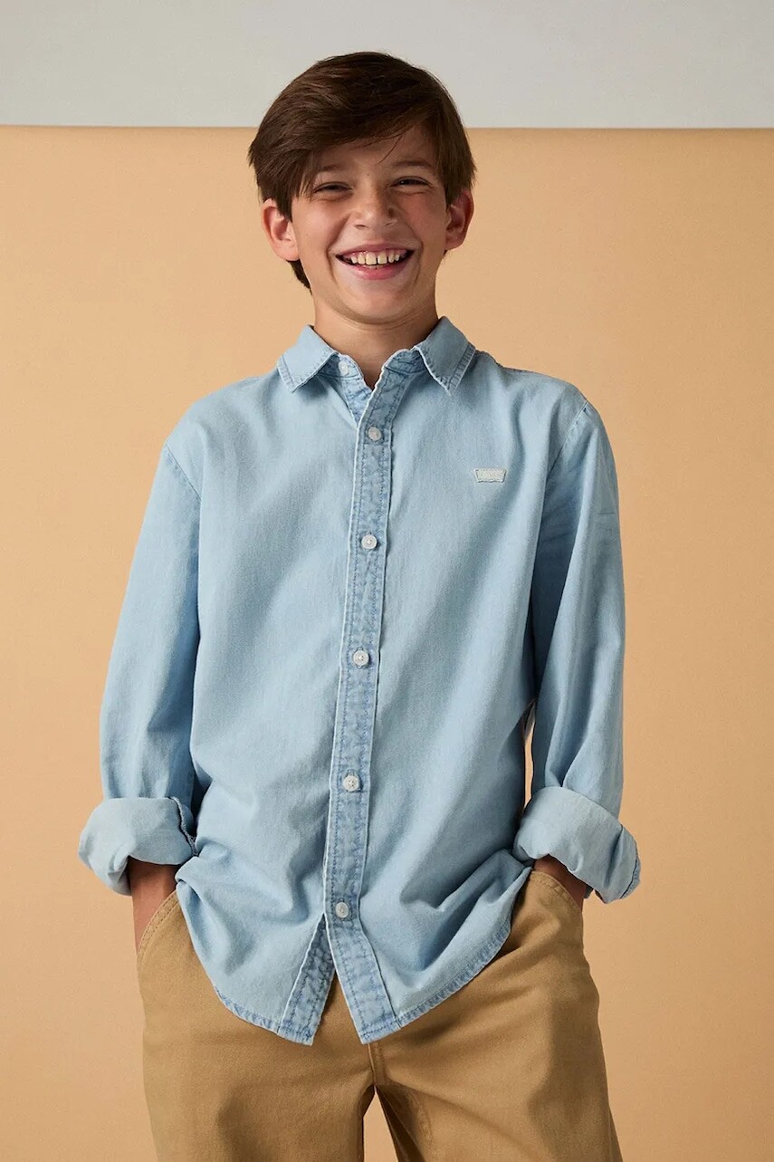 Levi's košeľa detská bavlnená BATTERY HOUSEMARK SHIRT