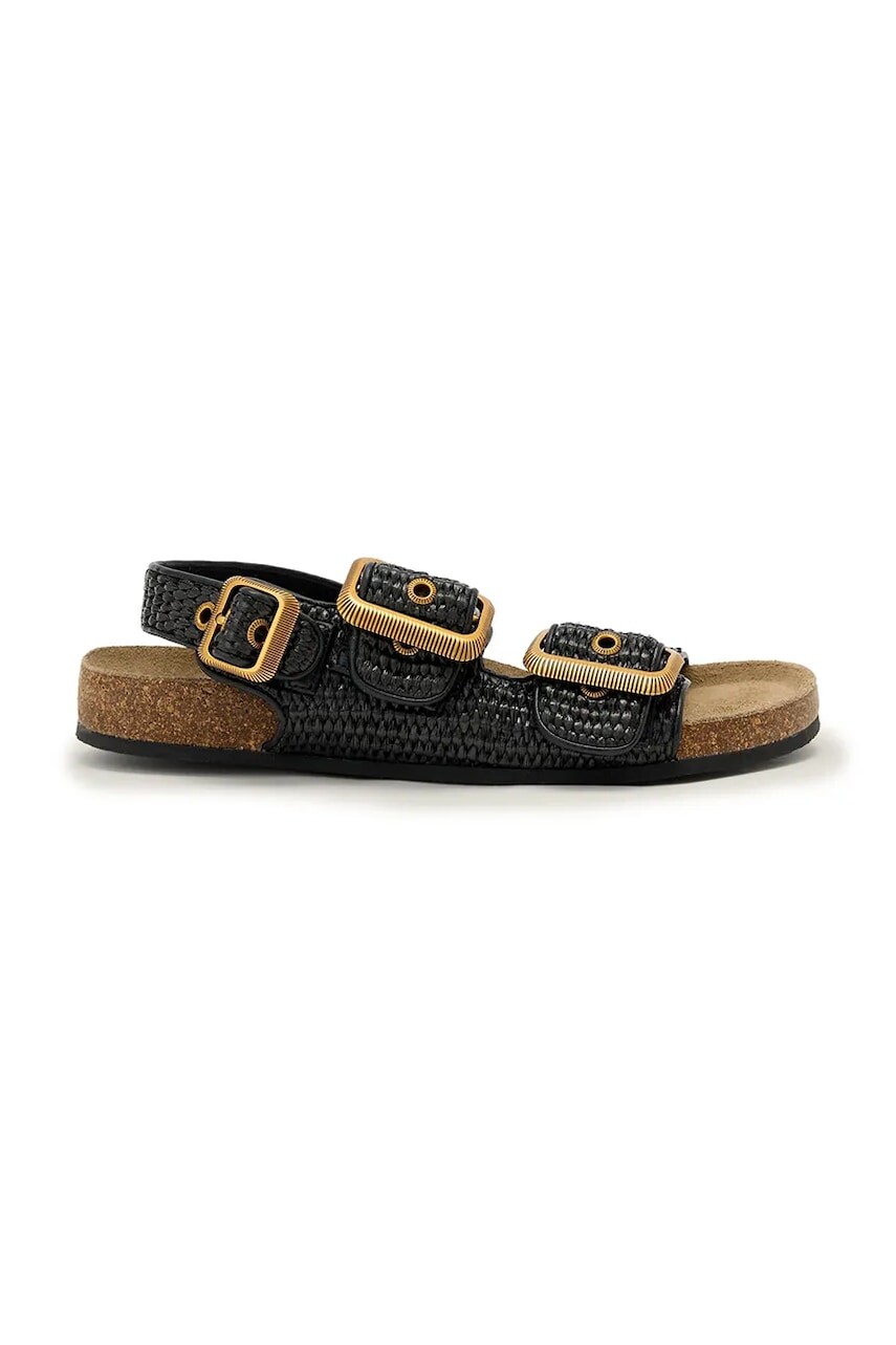 AllSaints sandále dámske Staffa Raffia Sandal