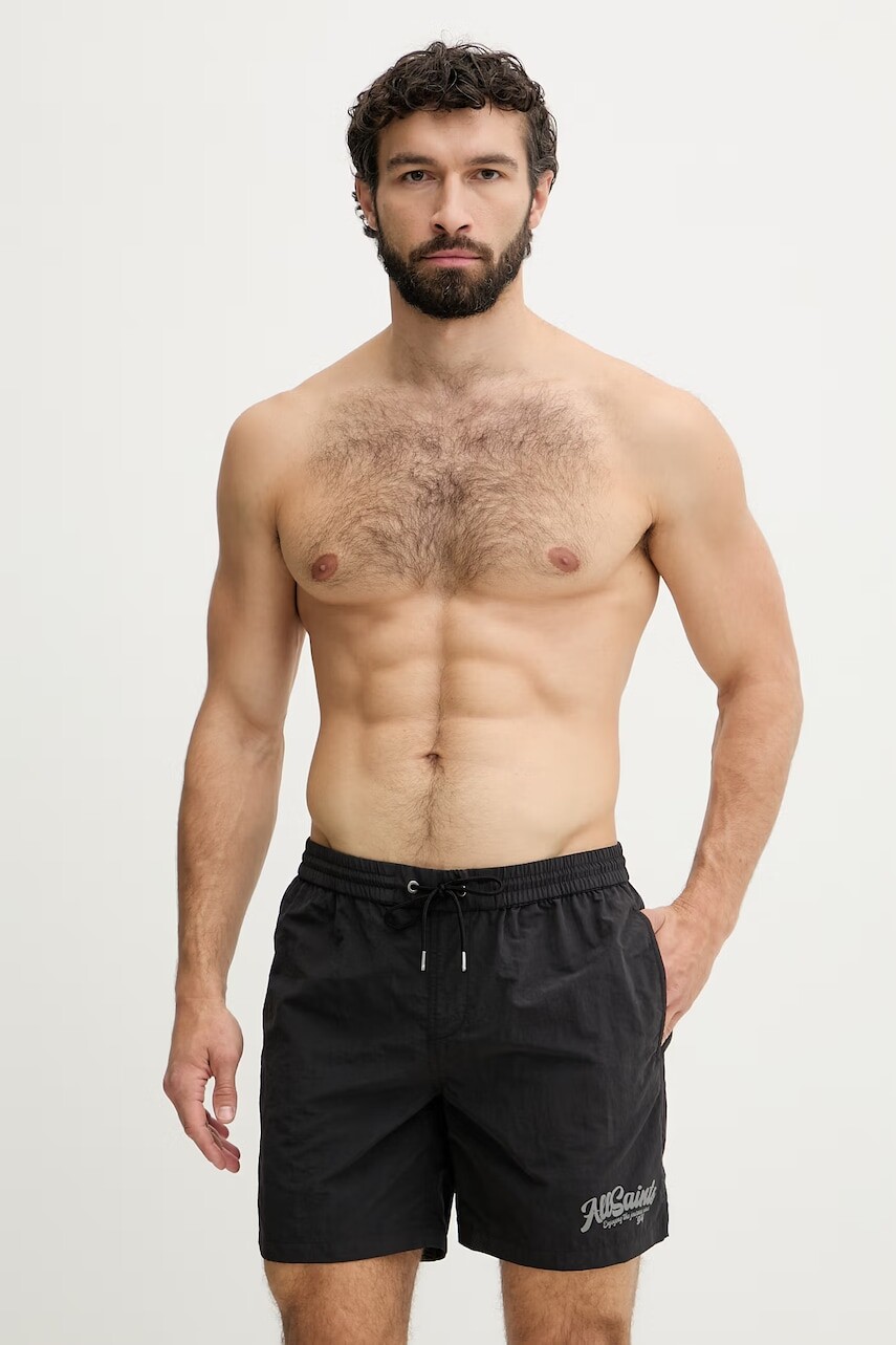 AllSaints plavecké šortky pánske ODYSSEY