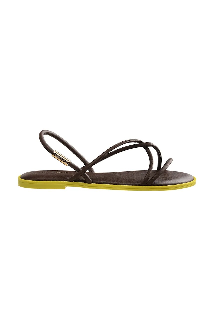 Havaianas sandále na plochom podpätku dámske UNA MANGA