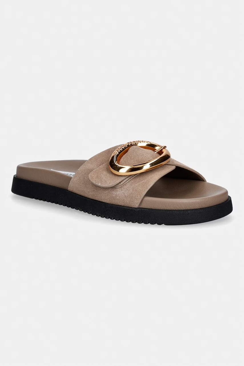 Steve Madden šľapky dámske semišové Mistify
