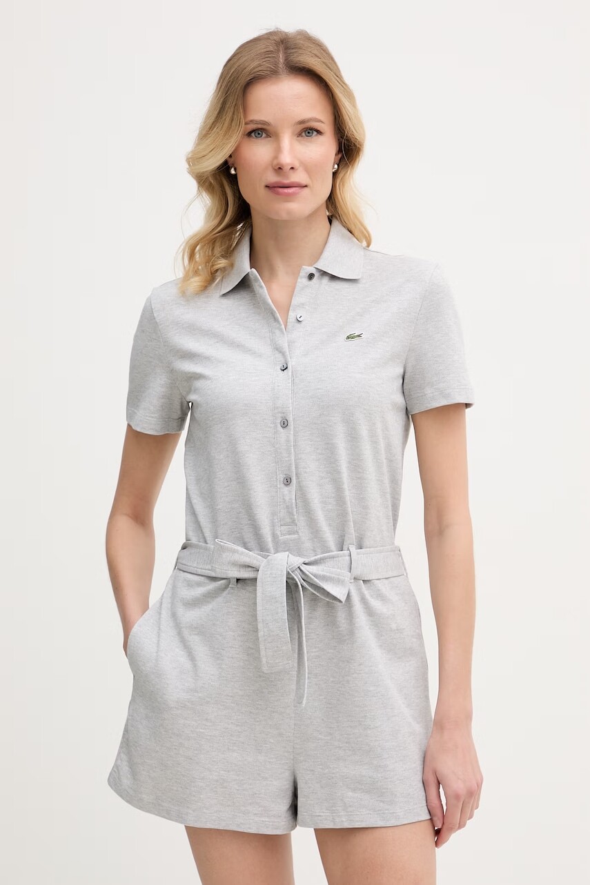 Lacoste overal dámsky bavlnený s elastanom
