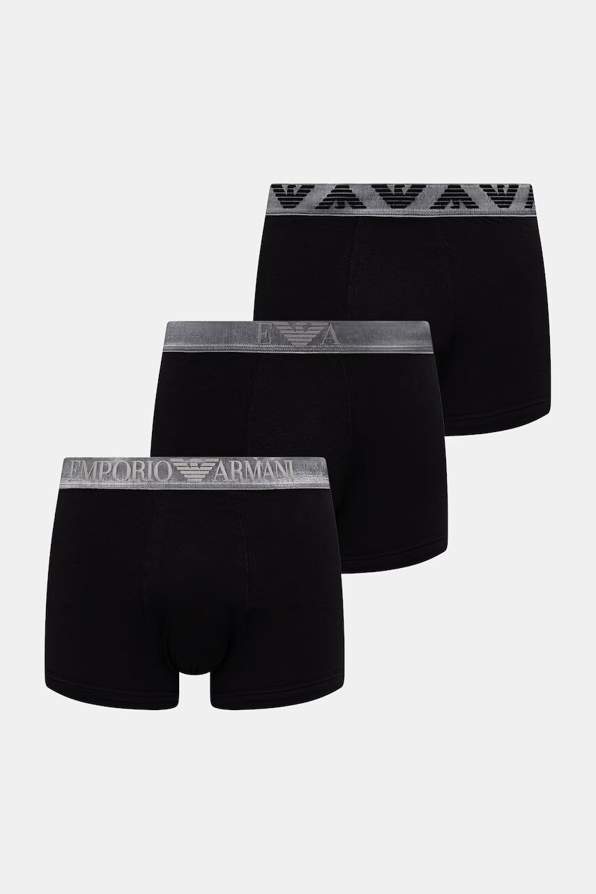 Emporio Armani Underwear boxerky pánske s bavlnou 3-pak